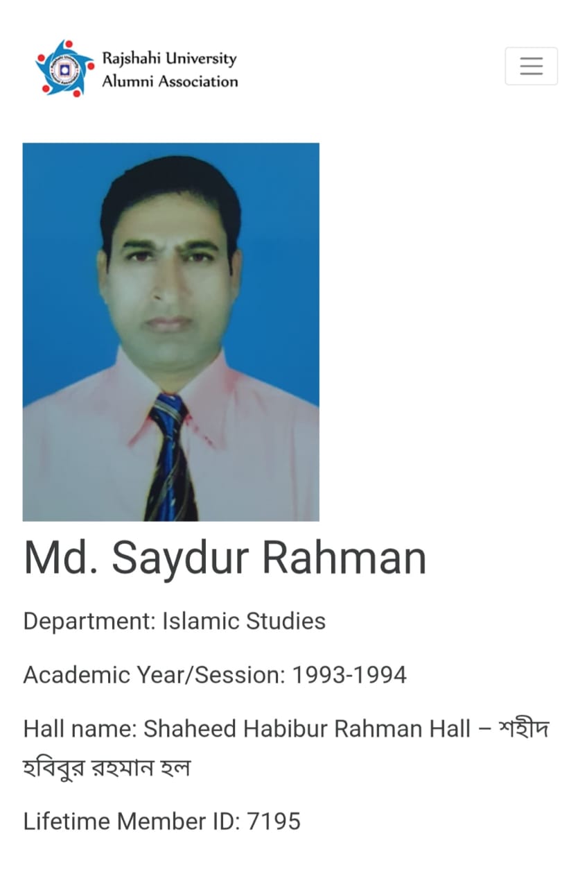 Md. Saydur Rahman